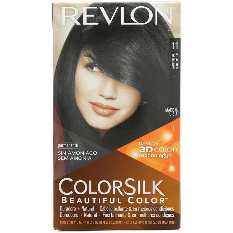 Tinte Revlon Colorsilk Negro Suave T-11 309978695110 perfil 4