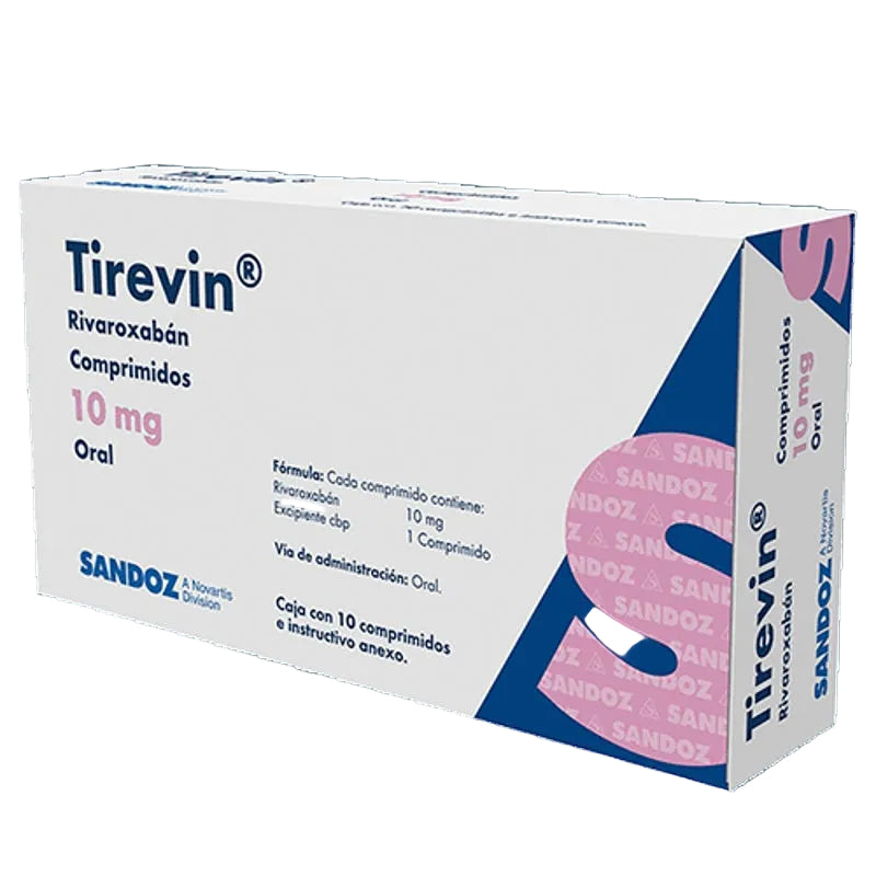Tirevin 10 Mg Con 10 Comprimidos