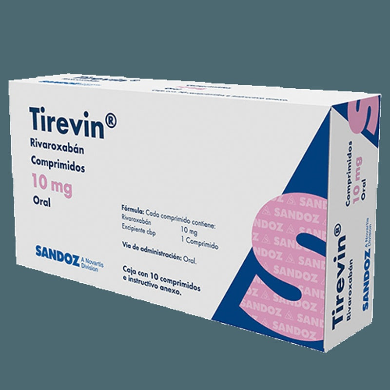 Tirevin 10 Mg Con 10 Comprimidos