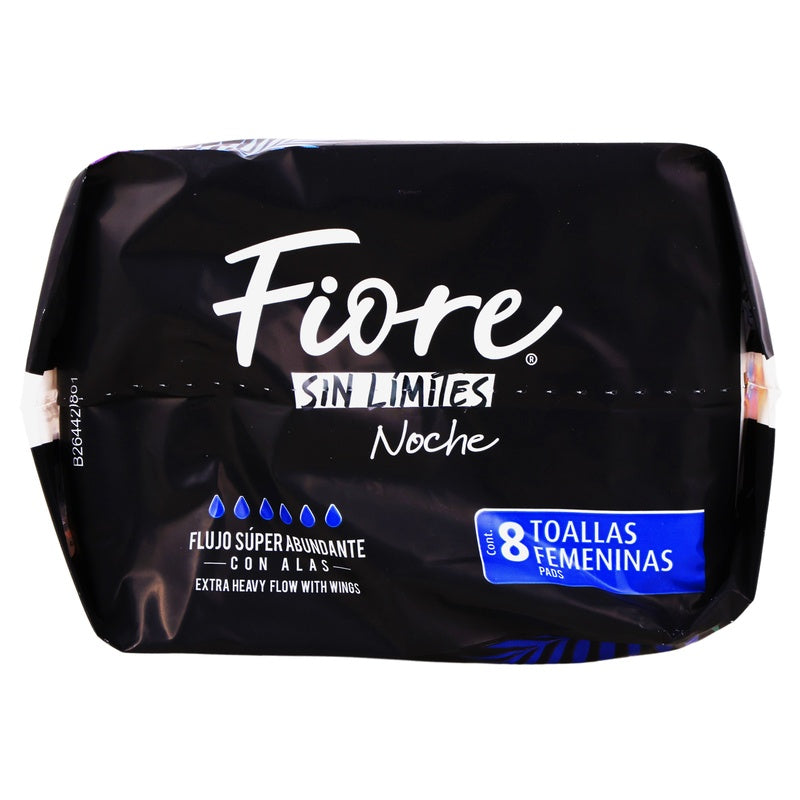 Toallas Sanitarias Fiore Nocturno Con Alas 8 Piezas 13117017854 perfil 2