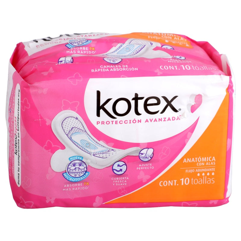Toallas Sanitarias Kotex Anatomica 7501943424562 perfil 7