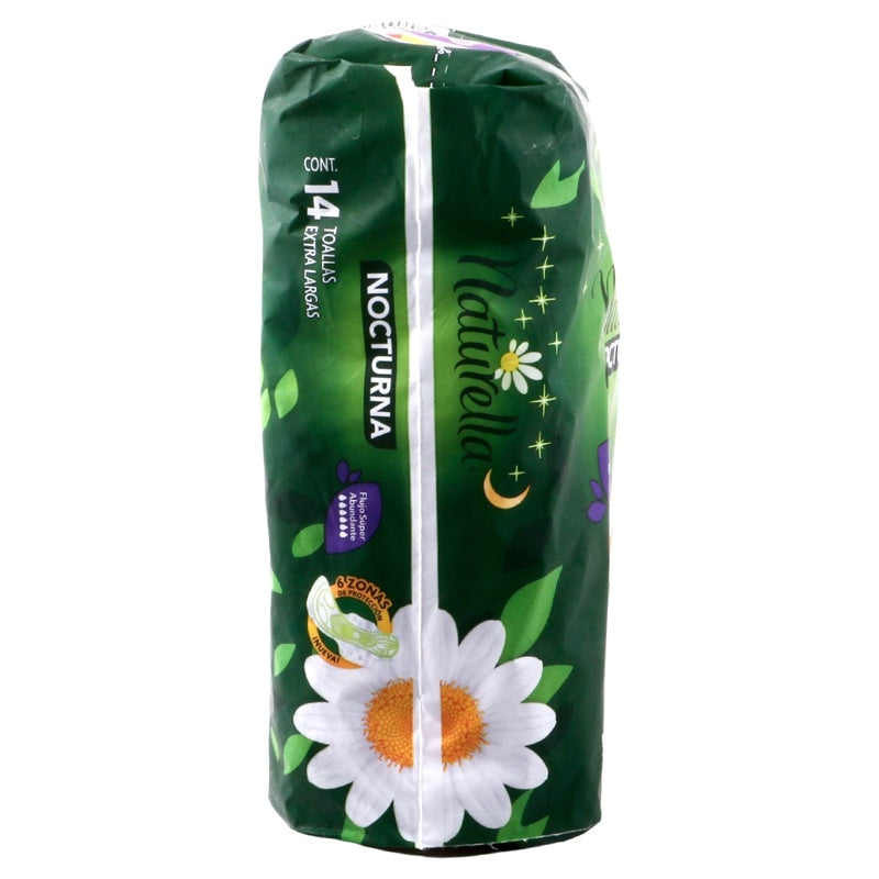 Toallas Sanitarias Naturella Nocturna Extralarga 14 Pads 7500435138666 perfil 8