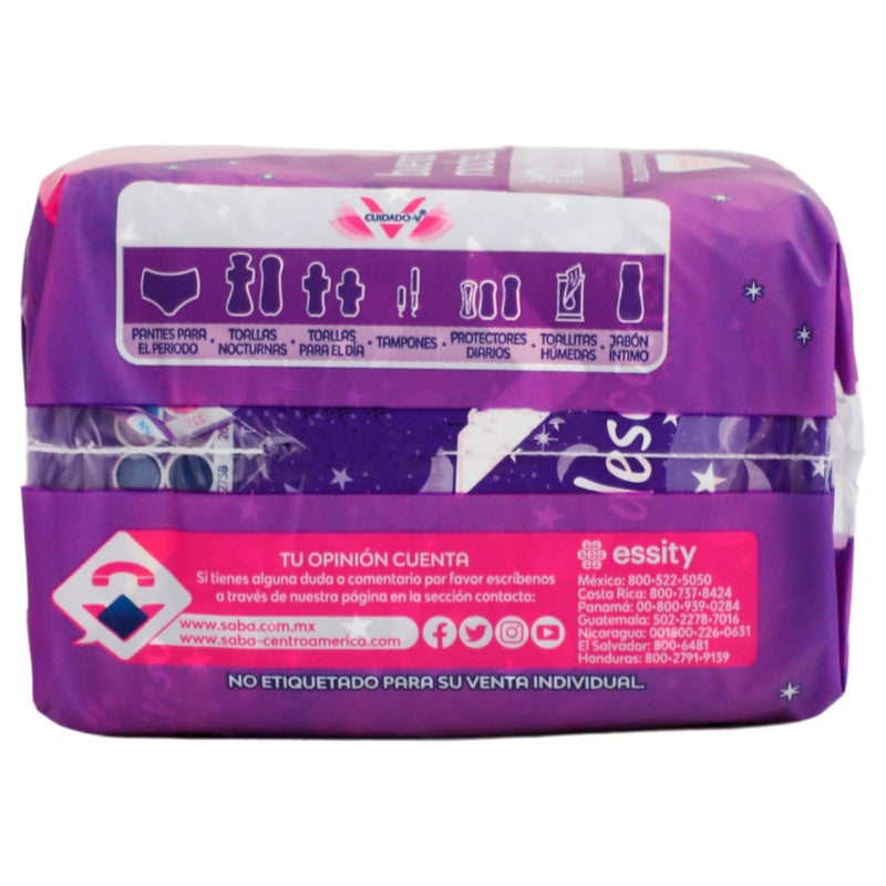 Toallas Sanitarias Saba Buenas Noches Lga Con 12