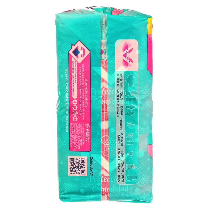 Toallas Sanitarias Saba Inv Delgada Con 32