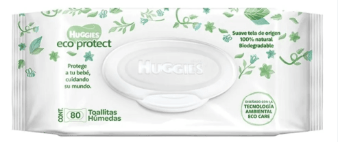 Toallitas Húmedas Huggies Eco Protec Con 80 7506425624669