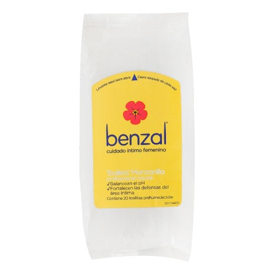 Toallitas Benzal Int Manzanilla Con 20 7501080160460