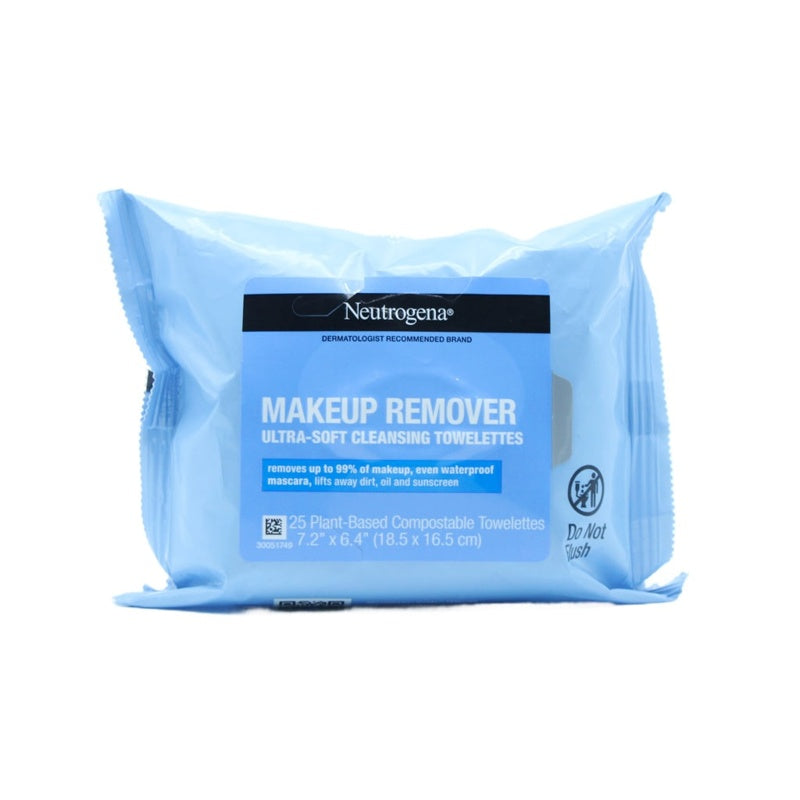 Toallitas Desmaquillante Neutrogena 25 Piezas