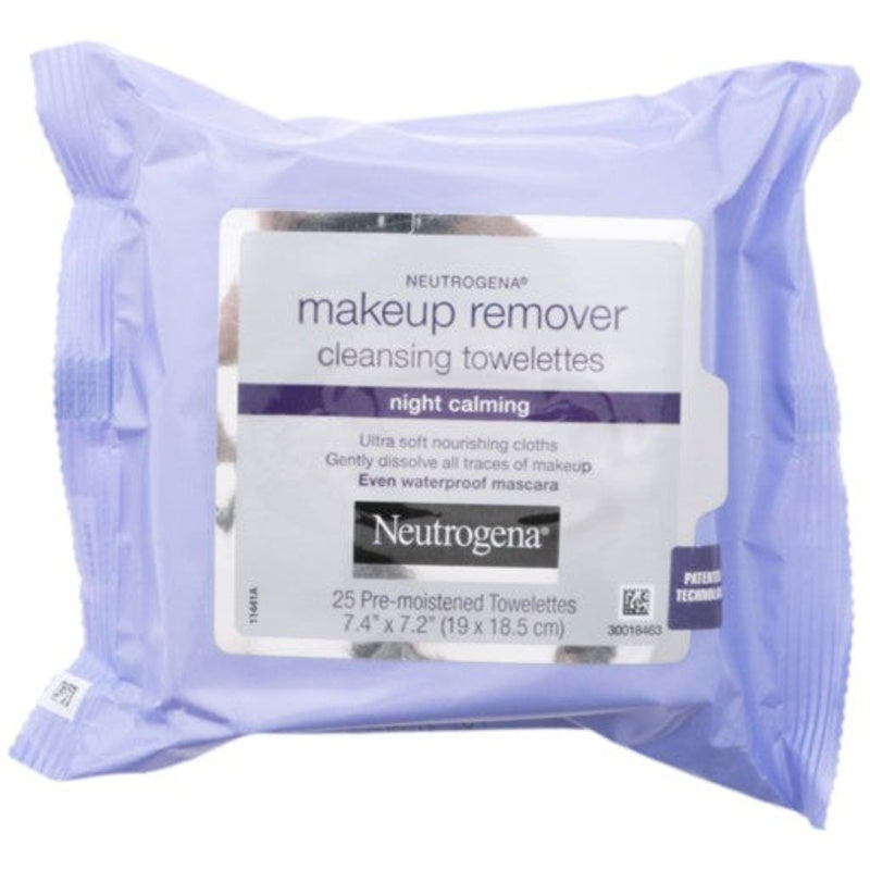 Toallitas Desmaquillante Neutrogena Noche 25 Piezas