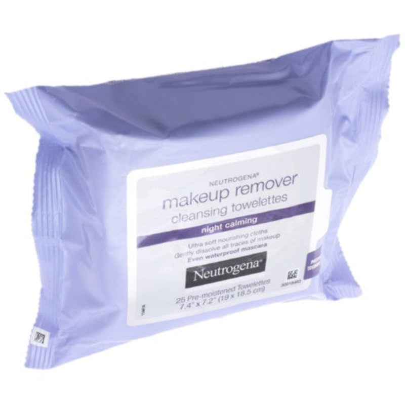 Toallitas Desmaquillante Neutrogena Noche 25 Piezas