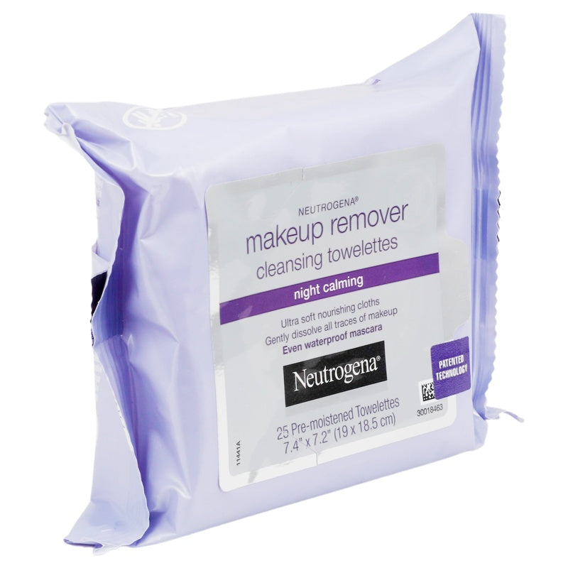 Toallitas Desmaquillante Neutrogena Noche 25 Piezas