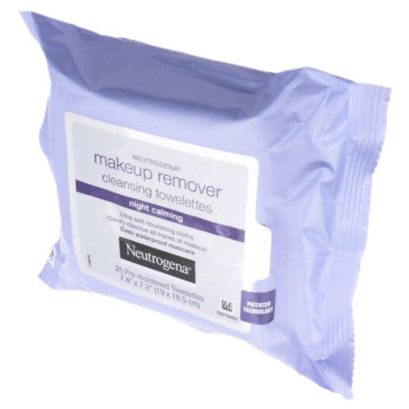 Toallitas Desmaquillante Neutrogena Noche 25 Piezas