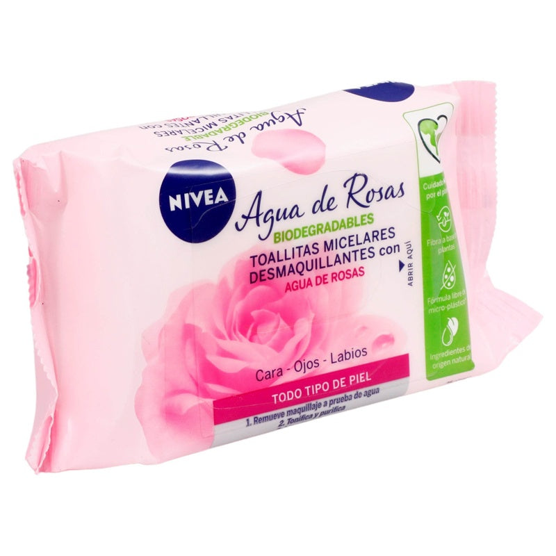 Toallitas Desmaquillante Nivea Micellair Con 25 Piezas 4005900645272 perfil 2
