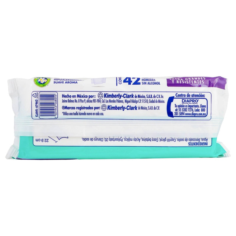 Toallitas Diapro Hum Con Aloe Adulto 42 Piezas 7501943468054 perfil 7