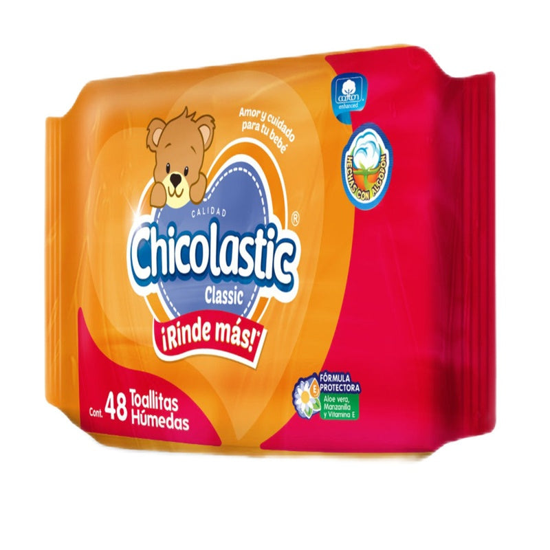 Toallitas Húmedas Chicolastic 48 Toallitas