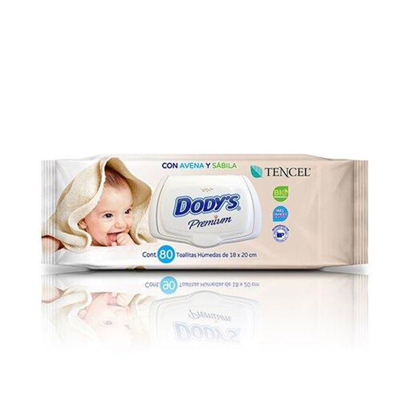 Toallitas Húmedas Dodys Premium 80 Piezas