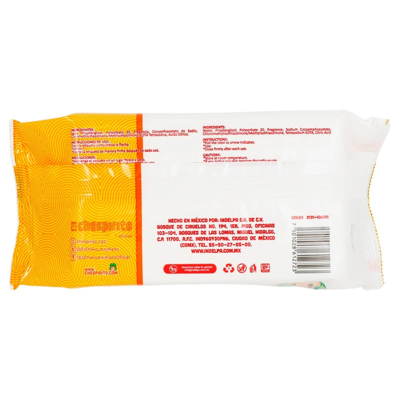 Toallitas Húmedas El Chavo Bebé Con 80 Piezas perfil 2