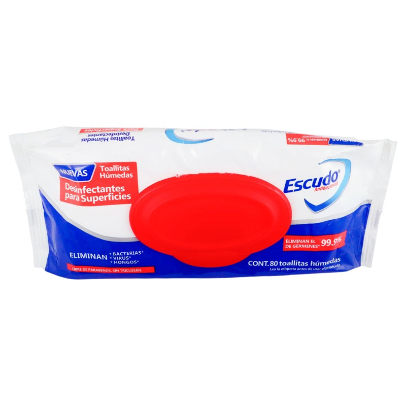 Toallitas Húmedas Escudo Desinfectante Con 80 perfil 3
