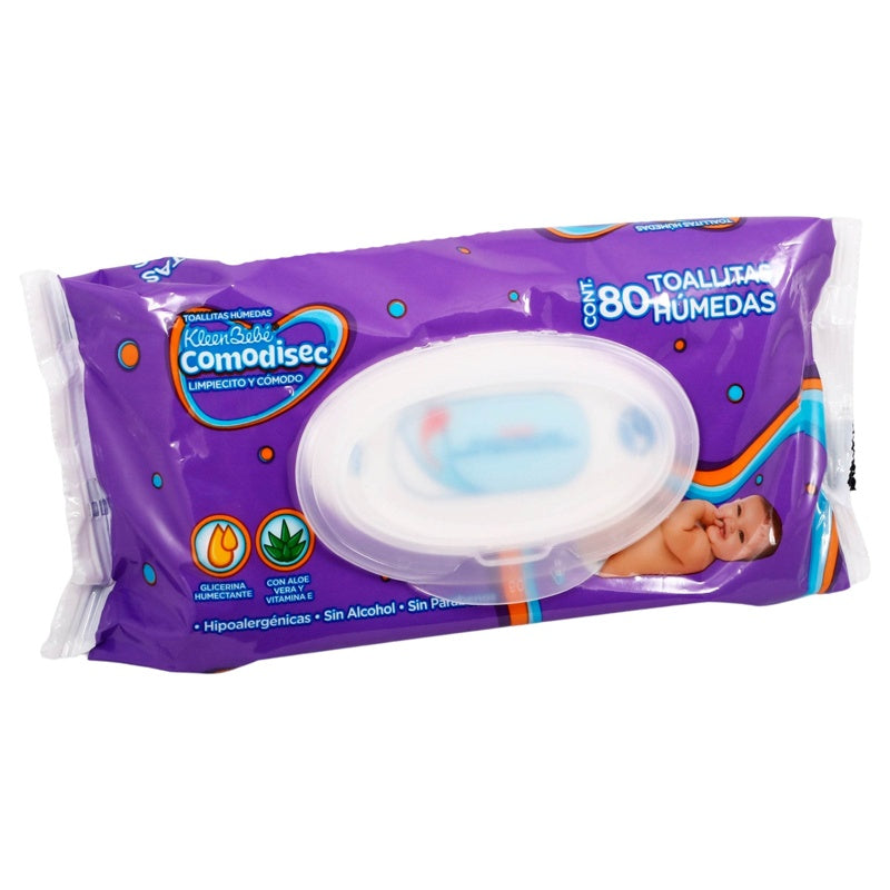 Toallitas Húmedas Kleenbebe Comodisec 80 Piezas 7506425627189 perfil 2