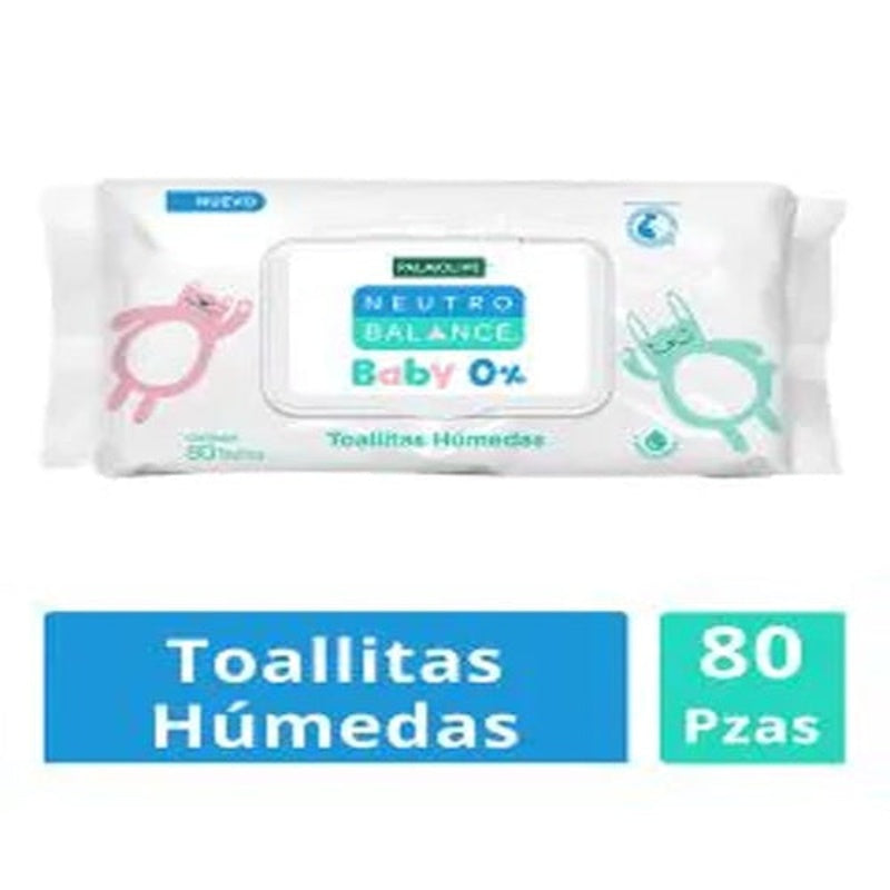 Toallitas Húmedas Palmolive N-Bal Baby0% Con 80