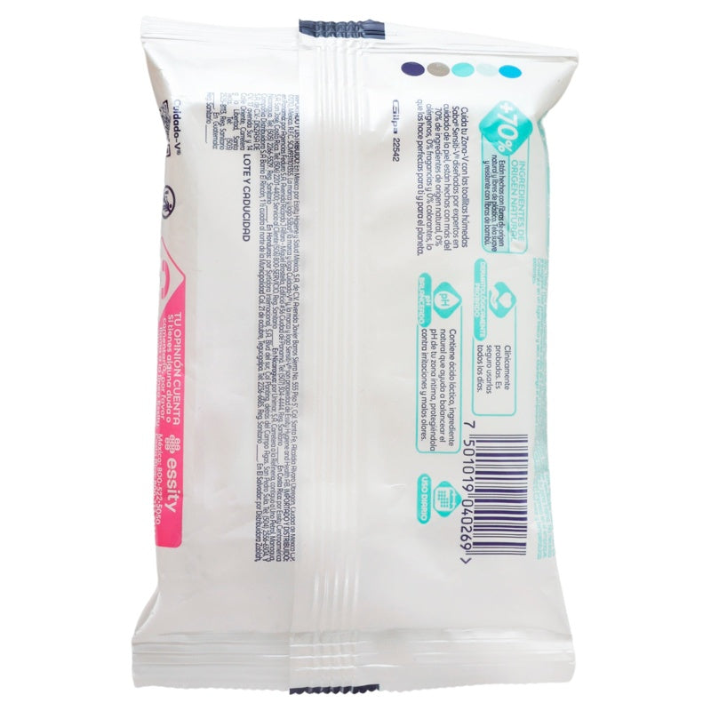 Toallitas Húmedas Saba Diari Sensiti-V Con 12 perfil 7