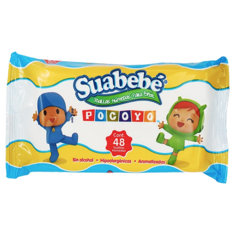 Toallitas Húmedas Suabebe Pocoyo 48 Piezas