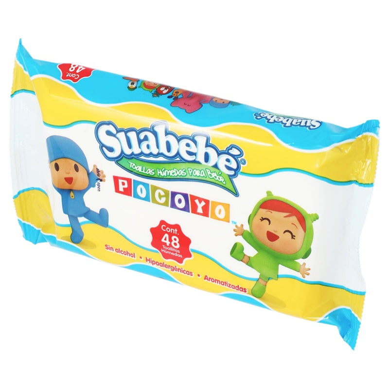 Toallitas Húmedas Suabebe Pocoyo 48 Piezas perfil 4