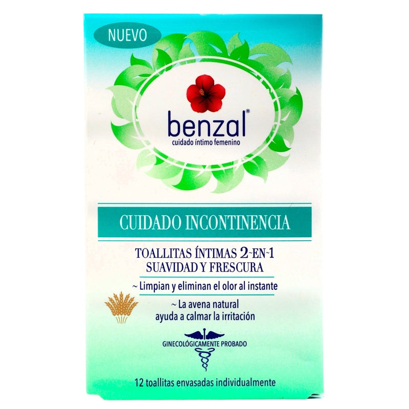 Toallitas Int Benzal 2En1 Suav / Fre Con 12