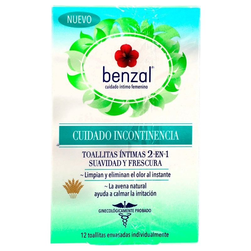 Toallitas Int Benzal 2En1 Suav / Fre Con 12