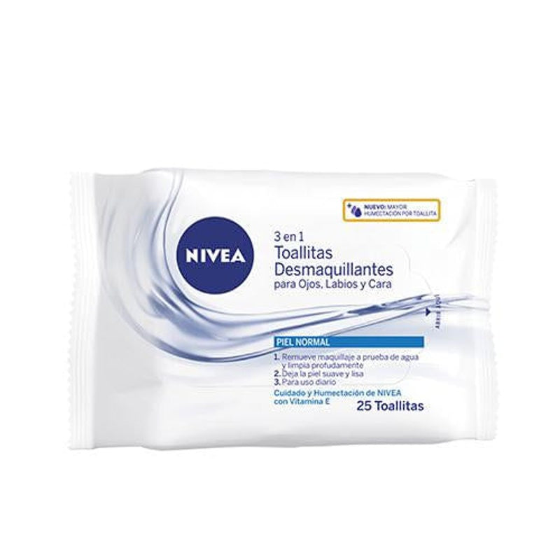 Toallitas Nivea Hum Limpiador Fac Paranorma Con 25 5276