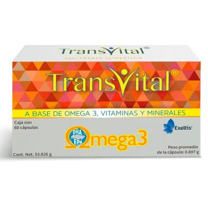 Transvital 0897 Gr 60 Capsulas Suplemento Alimenticio