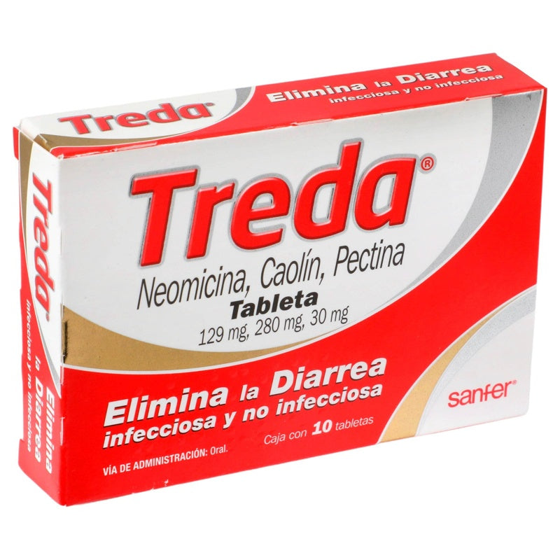 Treda 129 / 280 / 30 Mg Con 10 Tabletas 7501070612474 perfil 2