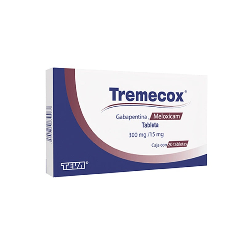 Tremecox 300 / 15 Mg Con 20 Tabletas