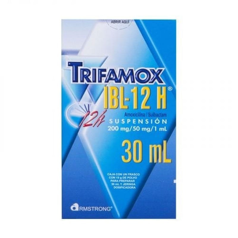 Trifamox Ibl 12H 20 / 5 Gr / 100 Ml 30 Ml Suspensión