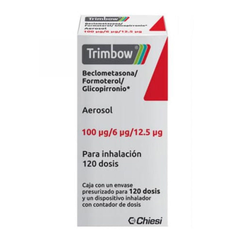 Trimbow 100 / 6 / 12.5Mcg 120 Dosisinh Aer