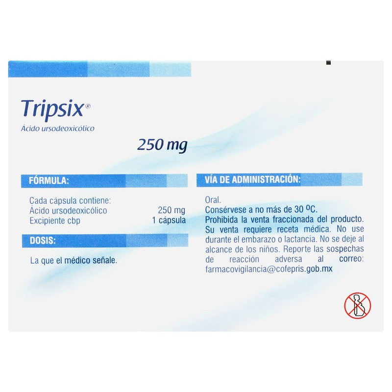 Tripsix 250 Mg Con 30 Capsulas 7501125160042 6