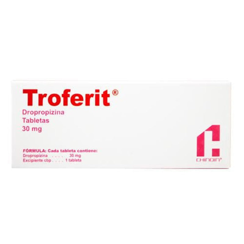 Troferit 30 Mg Con 15 Tabletas
