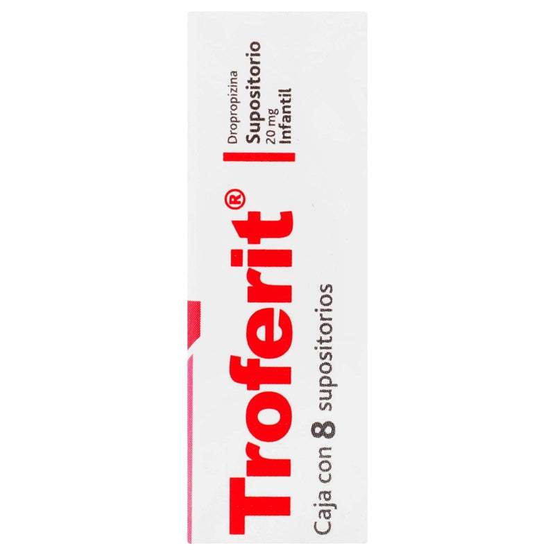 Troferit Infantil 20 Mg 8 Supositorios 7501088575594 perfil 5
