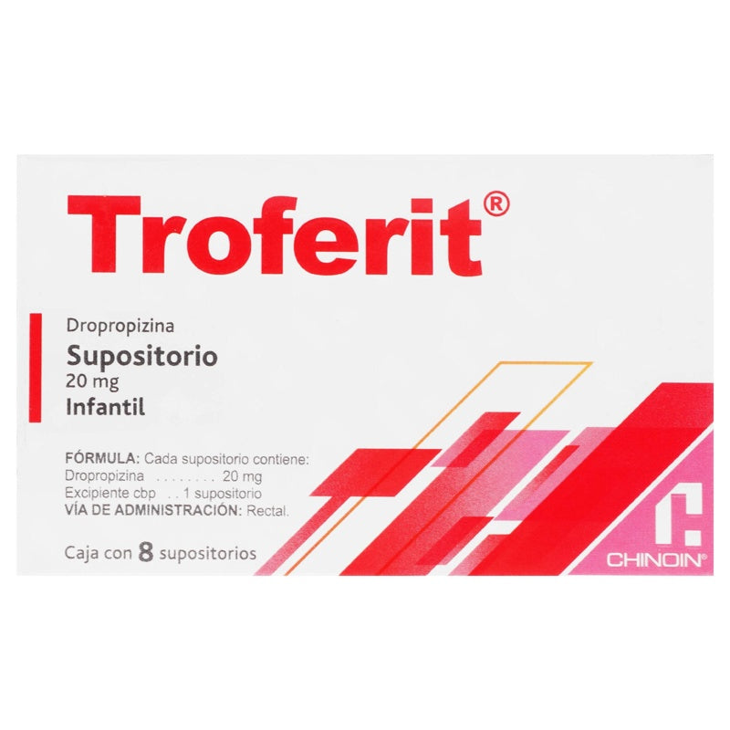 Troferit Infantil 20 Mg 8 Supositorios 7501088575594 perfil 7