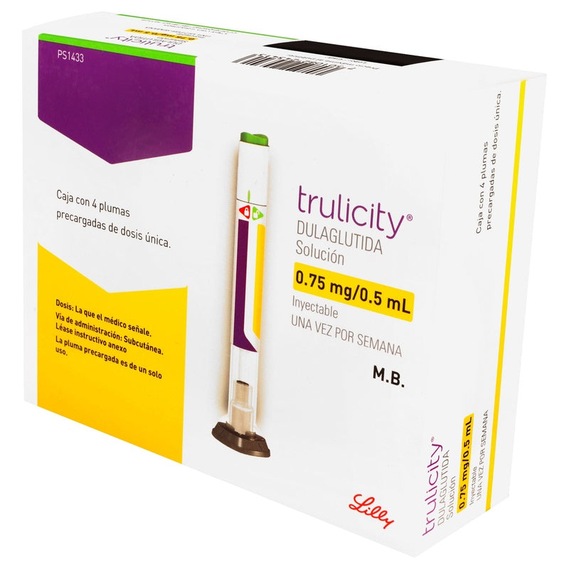 Trulicity 0.75 Mg / 0.5 Ml 2 Ml 4 Flexpen 7501082243413 perfil 2