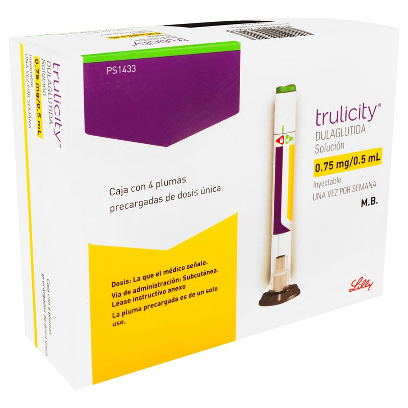 Trulicity 0.75 Mg / 0.5 Ml 2 Ml 4 Flexpen 7501082243413 perfil 5