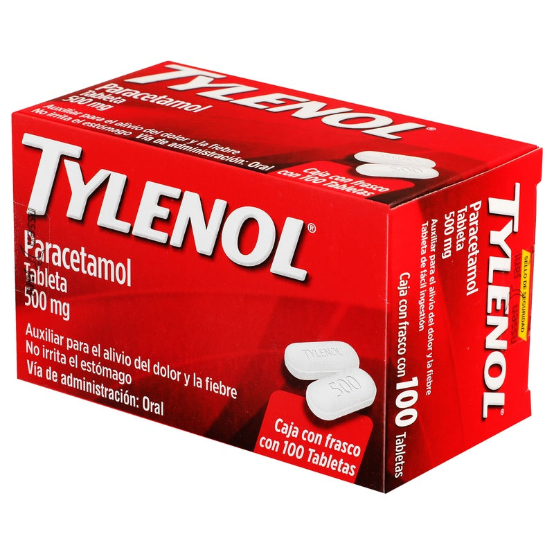 Tylenol 500 Mg Con 100 Capsulas Lets 7501100088071 perfil 2