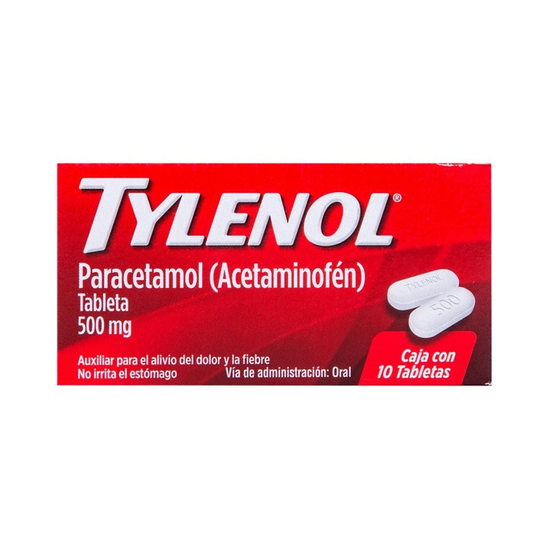 Tylenol 500 Mg Con 10 Capsulas Lets