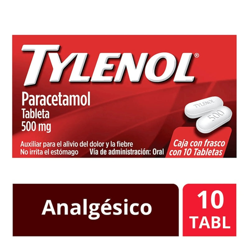 Tylenol 500 Mg Con 10 Capsulas Lets