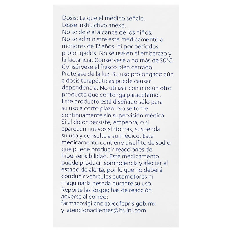 Tylex Cd 500 / 30 Mg Con 30 Capsulas