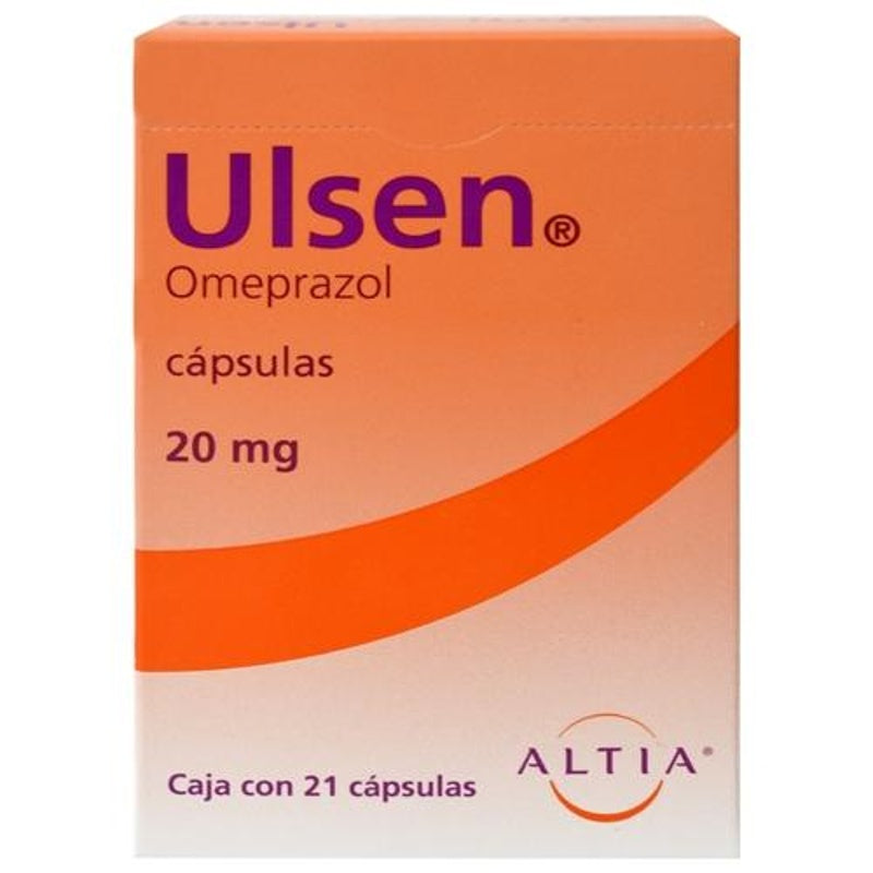 Ulsen 20 Mg Con 21 Capsulas