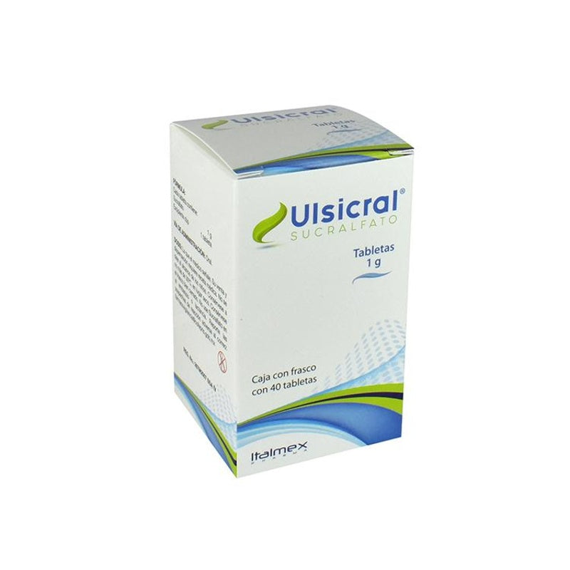 Ulsicral 1 Gr 40 Tabletas
