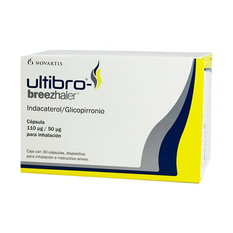 Ultibro 110 / 50Mcg Breezhaler 300 Capsulas