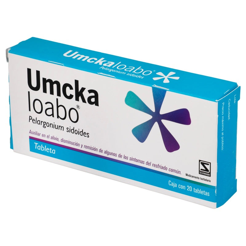 Umckaloabo 20 Mg Con 20 Grageas