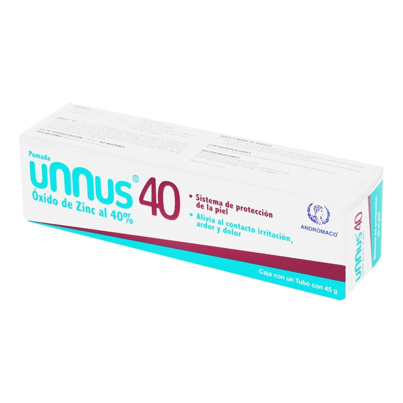 Unnus 40% 45 Gr Pomada Tópica 7501289512138 perfil 3