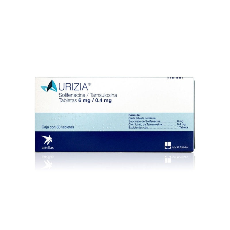 Urizia 6 / 0.4 Mg Con 30 Tabletas